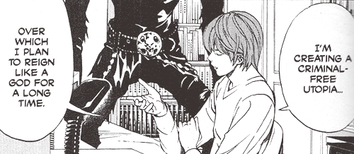  Tsugumi Ohba: “Although Light was evil, he had many who supported him. It would