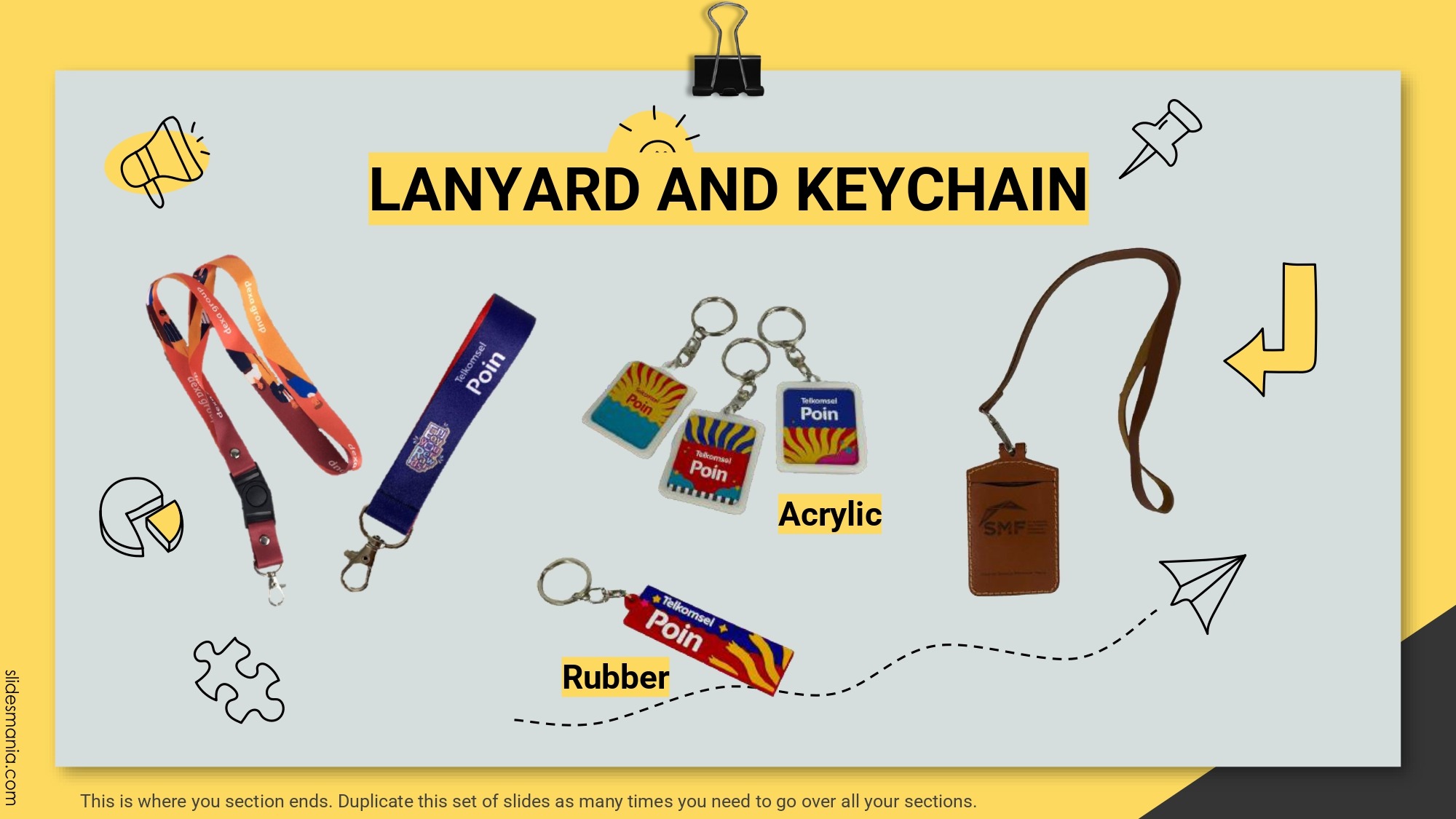 gambar souvenir lanyard keychain