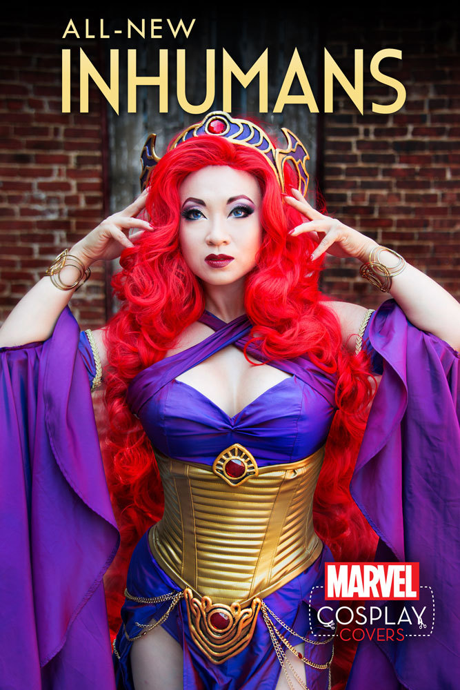 brianmichaelbendis:  just some of the marvel cosplay variant covers…1.     A-Force