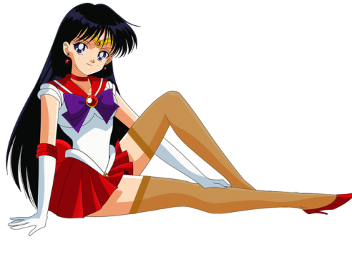 My favorite sailor scout and anime character of all time. My anime waifu Sailor Mars / Rei Hino. <