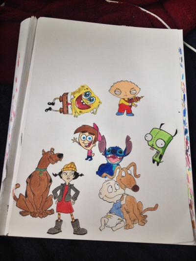 chelliepeach:
“Finally finished coloring! (:
”