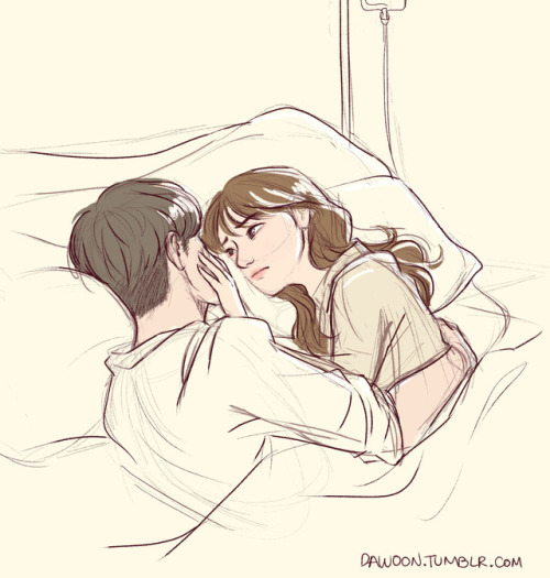 dawoon:  W - episode 16 This was such a precious moment.