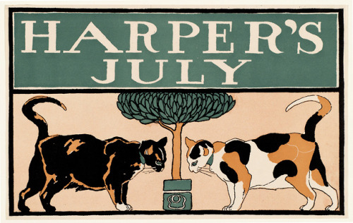 Edward Penfield (1866-1925), “Harper’s July”, 1898Source