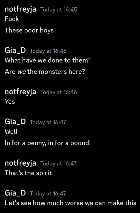 For Anyone Wondering How The Planning For Shadowed, The LU Fic @not-freyja And I Are Working On, Is Going.