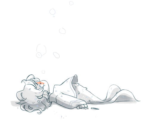 maplevogel: When its mermay and you could be drawing nice things but you miss your Girlfriend who is