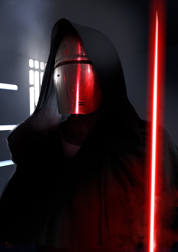 sleemo: “Rejected Kylo Ren designs or ‘Jedi killer’ as we called him at the