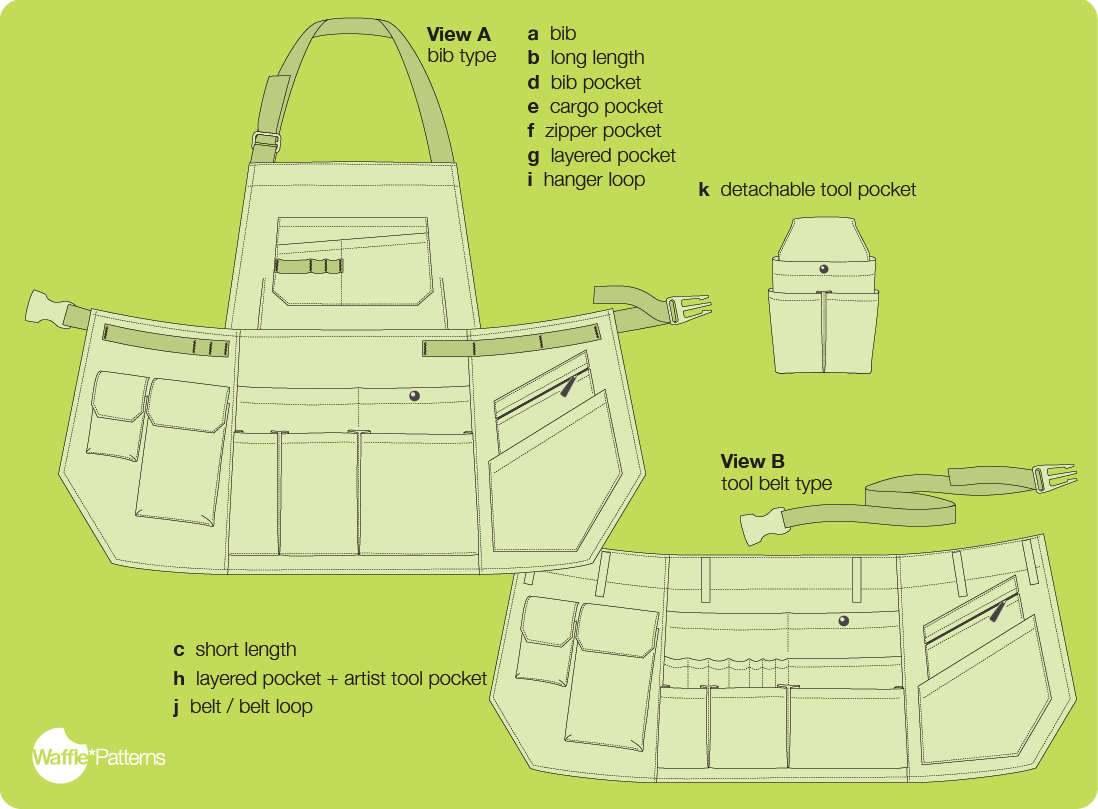 Belt Loop Bag PDF Sewing Pattern Belt Loop PDF Belt Loop 