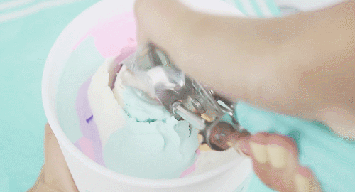 tokkeki:  Rainbow Ice Cream (No Machine) by  kawaiisweetworld   