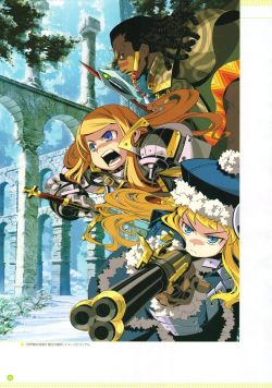 Etrian Odyssey I&amp;II Artbook