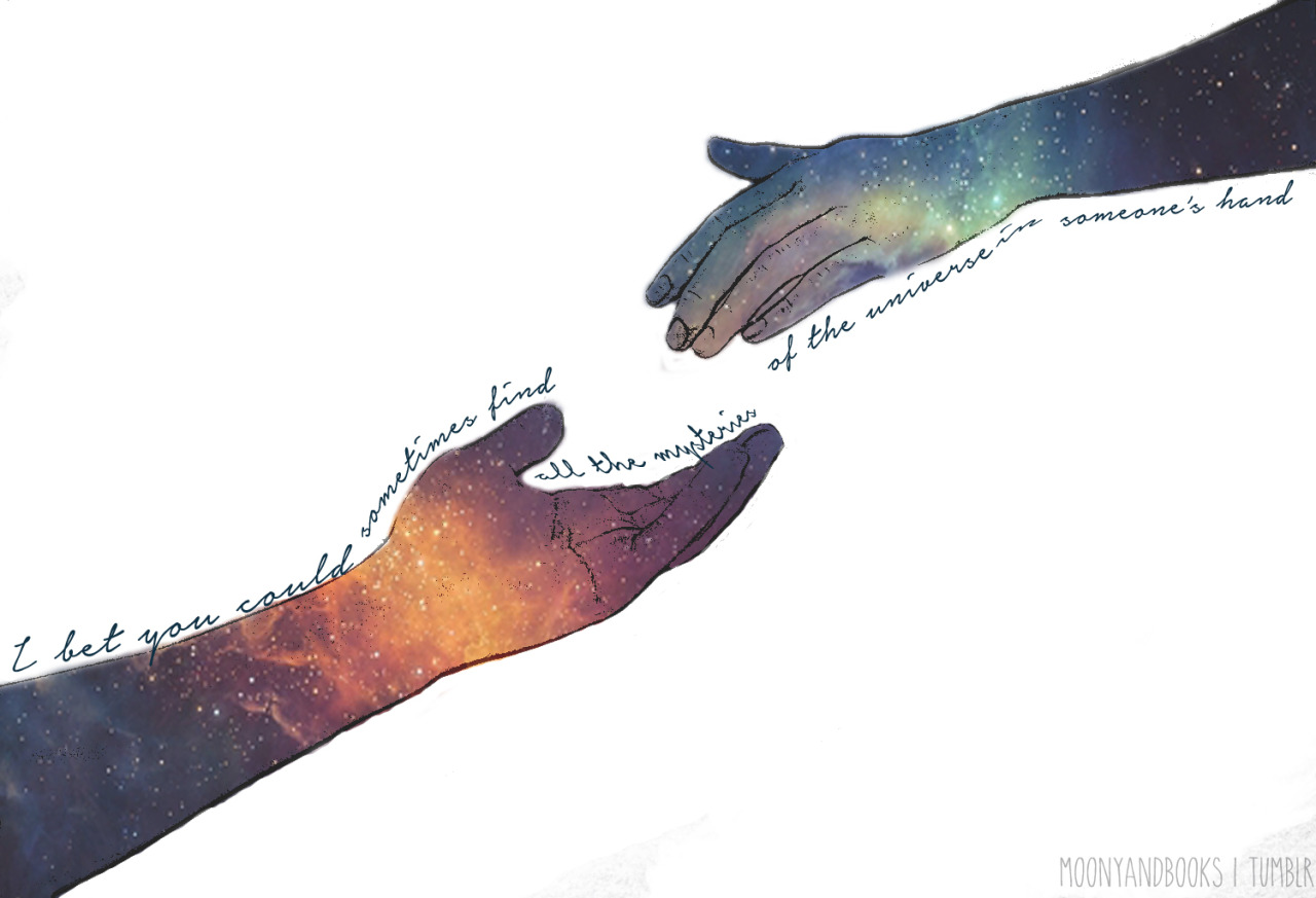moonyandbooks: “I bet you could sometimes find all the mysteries of the universe