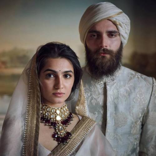 Royal style clothes by Sabyasachi Mukherjee