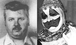 bundy-c0bain:  Convicted serial rapist and killer John Wayne Gacy’s final words before being executed by lethal injection, on May 10, 1994, were — “Kiss my ass.” 