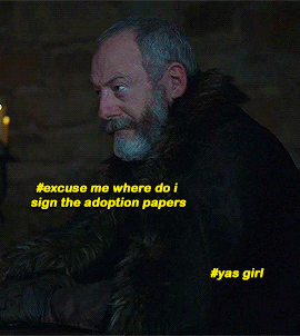 justiintaylor:game of thrones s7 ►Lyanna Mormont in Dragonstone.