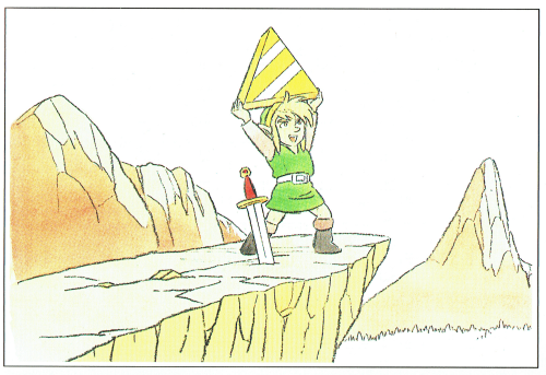 thevideogameartarchive:  Our final update for the original Zelda - the final bits of concept artwork from the Hyrule Historia![The Video Game Art Archive][Support us on Patreon]