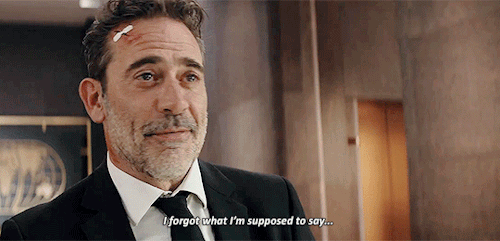 Jeffrey Dean Morgan In The Bloopers For Rampage