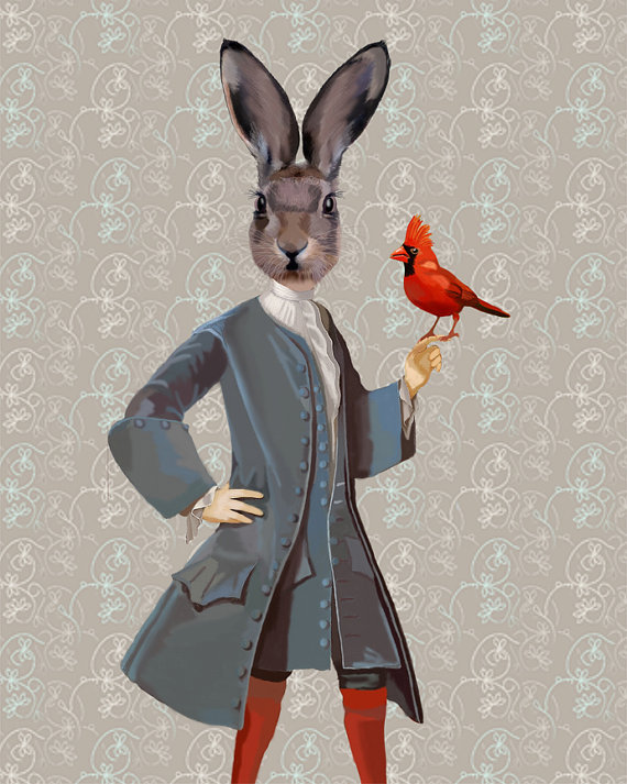 whimsebox:  Illustrations by LoopyLolly on Etsy 