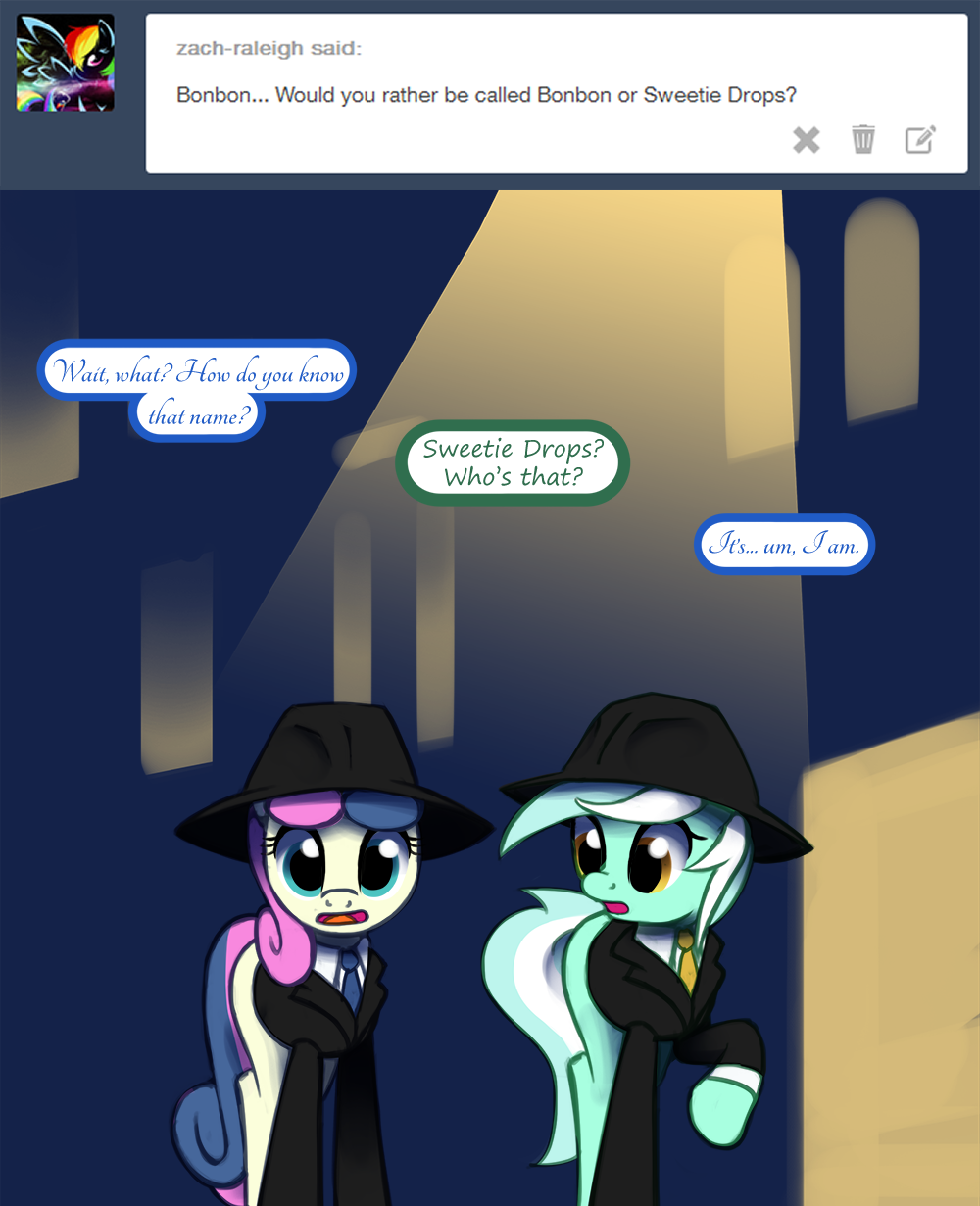 ask-canterlot-musicians:Only if it’s you.  Eeesomuchcuteness&lt;3