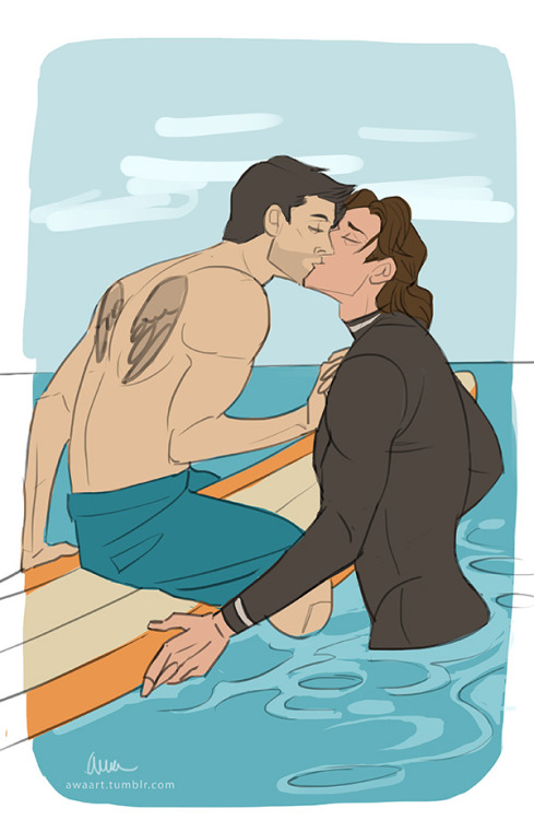 surfer!sastiel au because @jazzforthecaptain mentioned it and I can’t stop thinking about it. also c