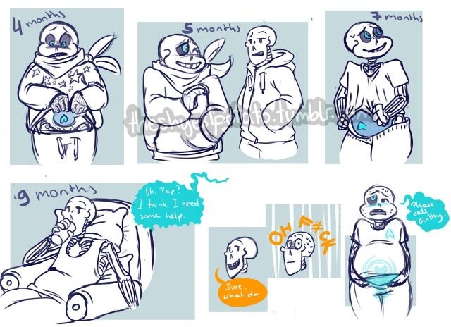 Undertale au's x Pregnant! Reader One shots! (SLOW UPDATES