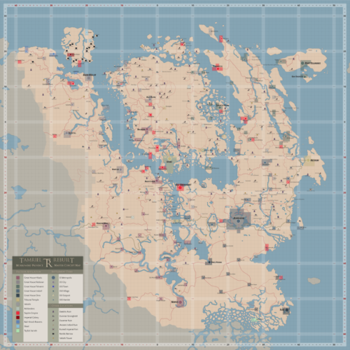 [WIP] Master Gridmap of Morrowind by Atrayonis This is the gridmap that Tamriel Rebuilt bases its ex