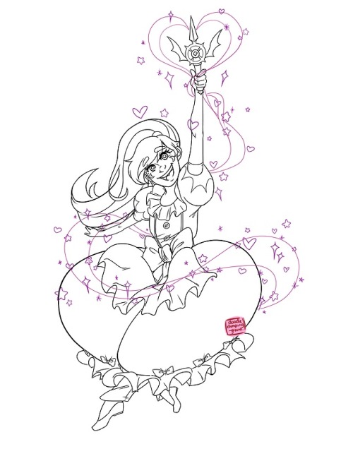 doodledumping-ground: Princess Marco - Turdina the Twinkling  Been working on this a while, then forgot to upload it ^^”I altered the design a bit from my draft but overall I am really happy with how it came out C: Cant wait to have some free time