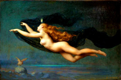 nigra-lux:  RAYNAUD, Auguste (1854-1937)La NuitOil on canvas, 54 x 81 cmEd. Orig. 