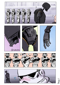 primus-why:  gokuma:  clawsou:  K-2SOs can cause major distraction for the Imperial army. (Easter egg on the locker door!)    Latest updates are on my twitter!     - To Transformers fandom, with love  I’m scREAMING THAT’S DEF ME AS A STORMTROOPER!