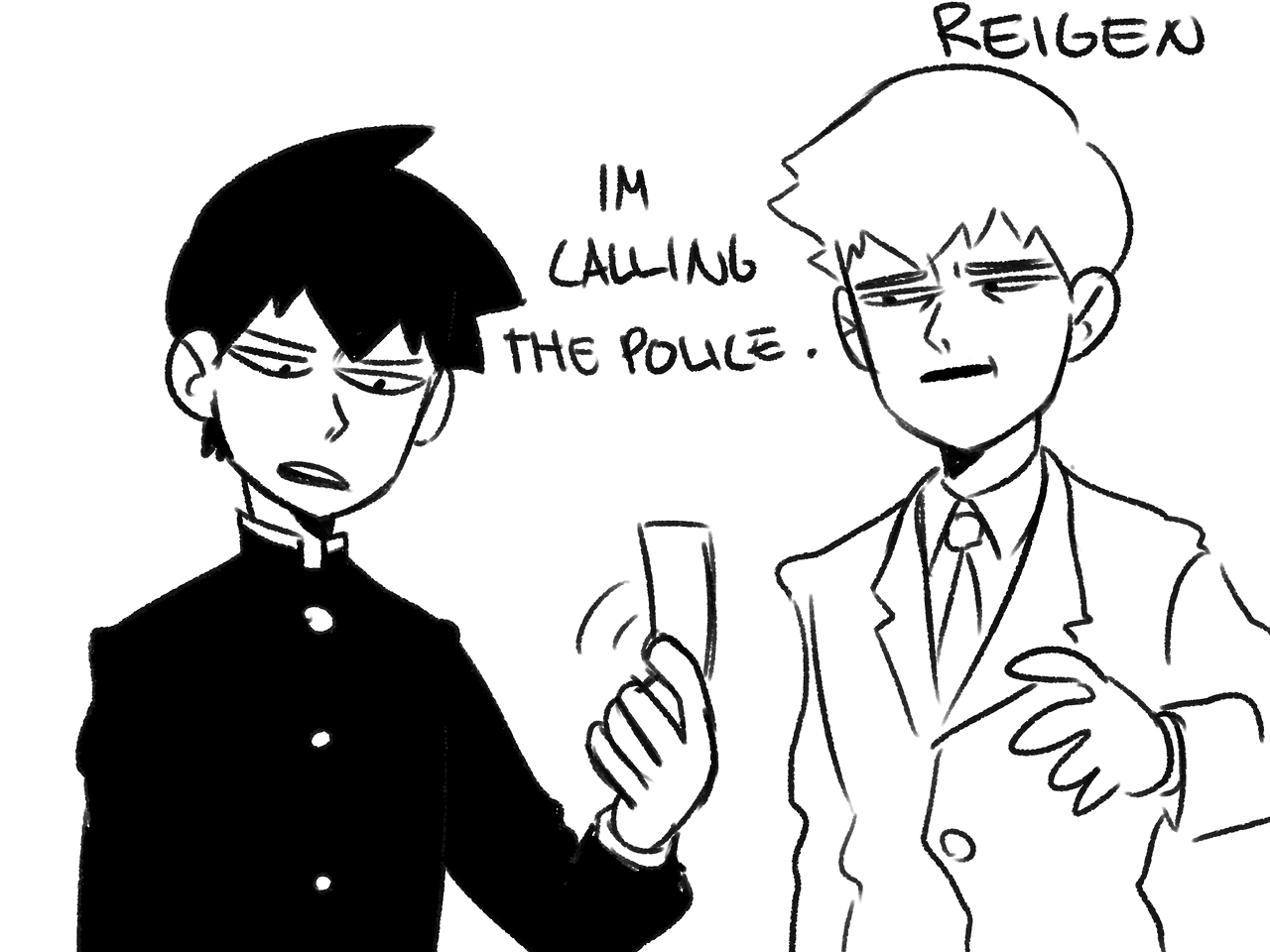 koomaart:  @ligs-is-a-turd and i were talking about how ritsu would react to others