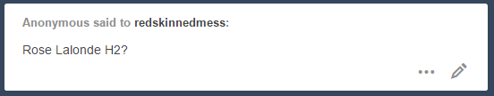redskinnedmess: Haha, two birds with one stone? am i right? ladies? I really love
