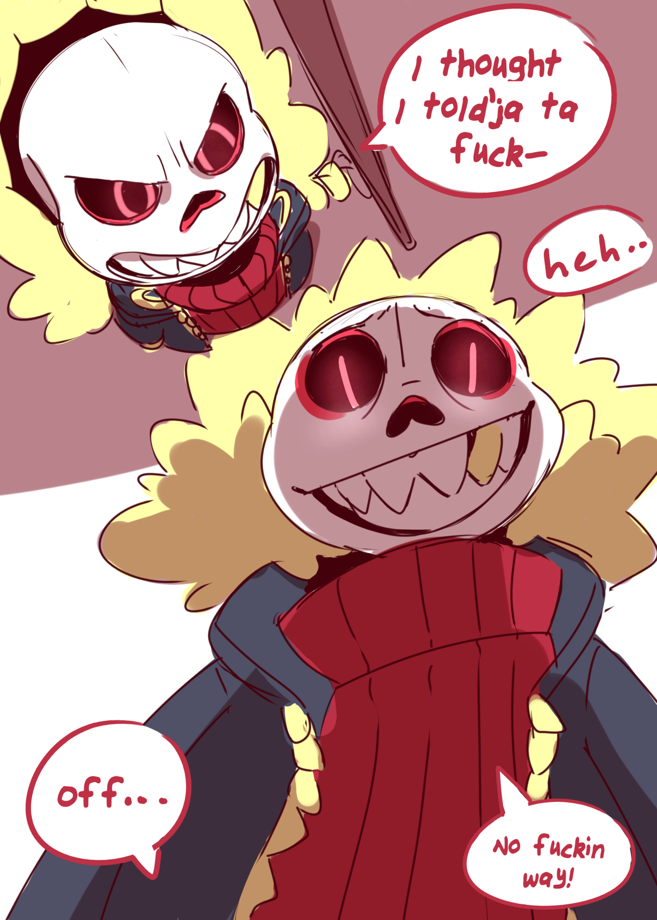 undertale au) underfell sans by jerichoishere1314 on Newgrounds