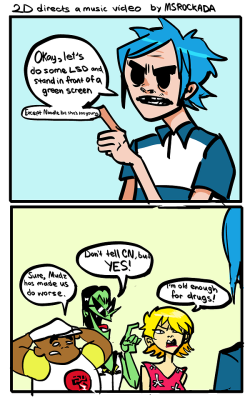 msrockada:  Thought I was dead? Eh, not too wrongCheck my gorillaz tag for more comics!