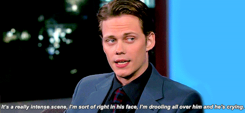 karlmordo:  Bill Skarsgård on how kids on set reacted when he was in character as