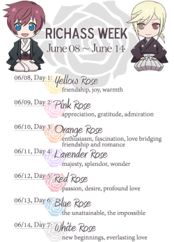 richardxasbel:  ➻ Event tag: #richass week