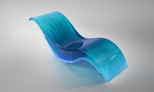 mymodernmet:New Stone and Acrylic Glass Furniture Brings the Beauty of Nature Indoors