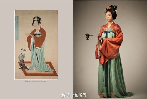 Reproductions of historical Chinese costumes after the Mogao caves murals 