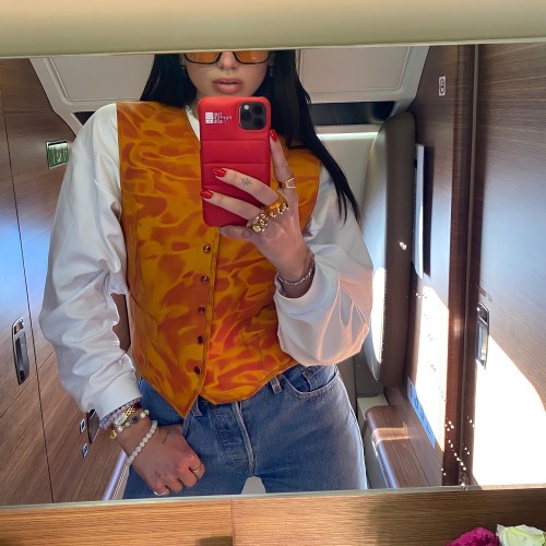 dua-daily: dualipa a photo dump consisting of mainly mirror selfies and pizza ‍♀️