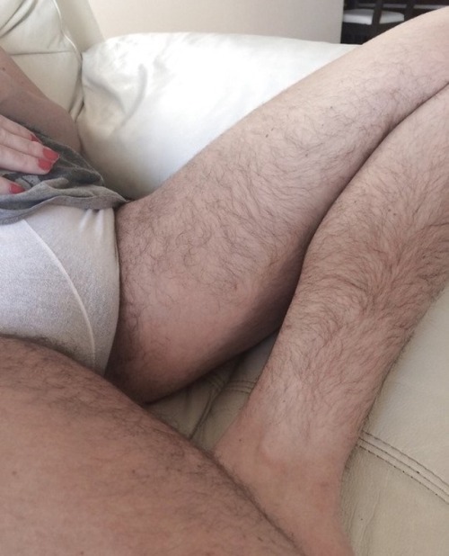 natural-fetish: Hairy legs thighs and panties how exciting