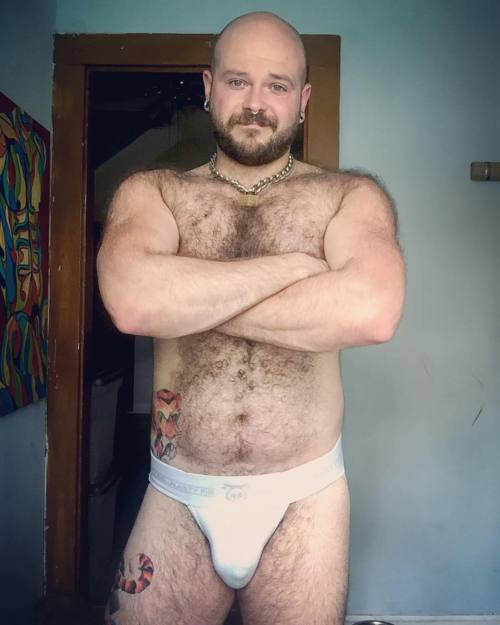 djcubster:  #MusclePupInProgress #JockstrapFriday #NastyPig #Scruff #WhosAGoodBoy #ImWithFur