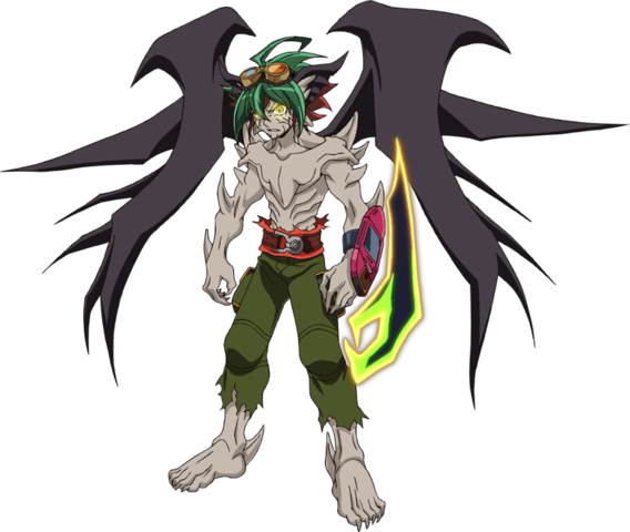 nerderina:   Ok I take back my words about wanting to see Zarc.Mutated Yuya is definetly