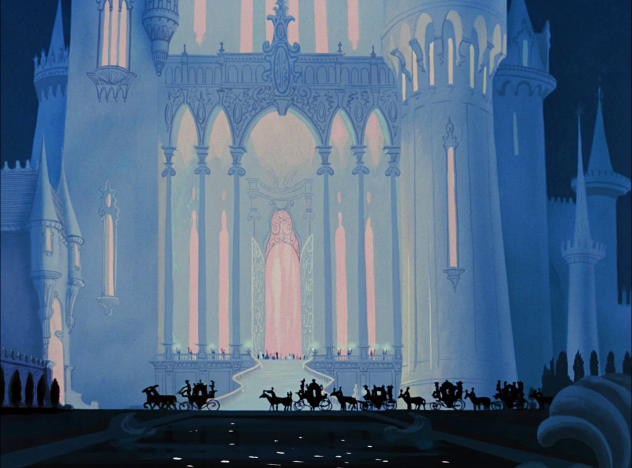 cinemamonamour:  Cinderella (1950) Background Art    “Mary Blair played a big part