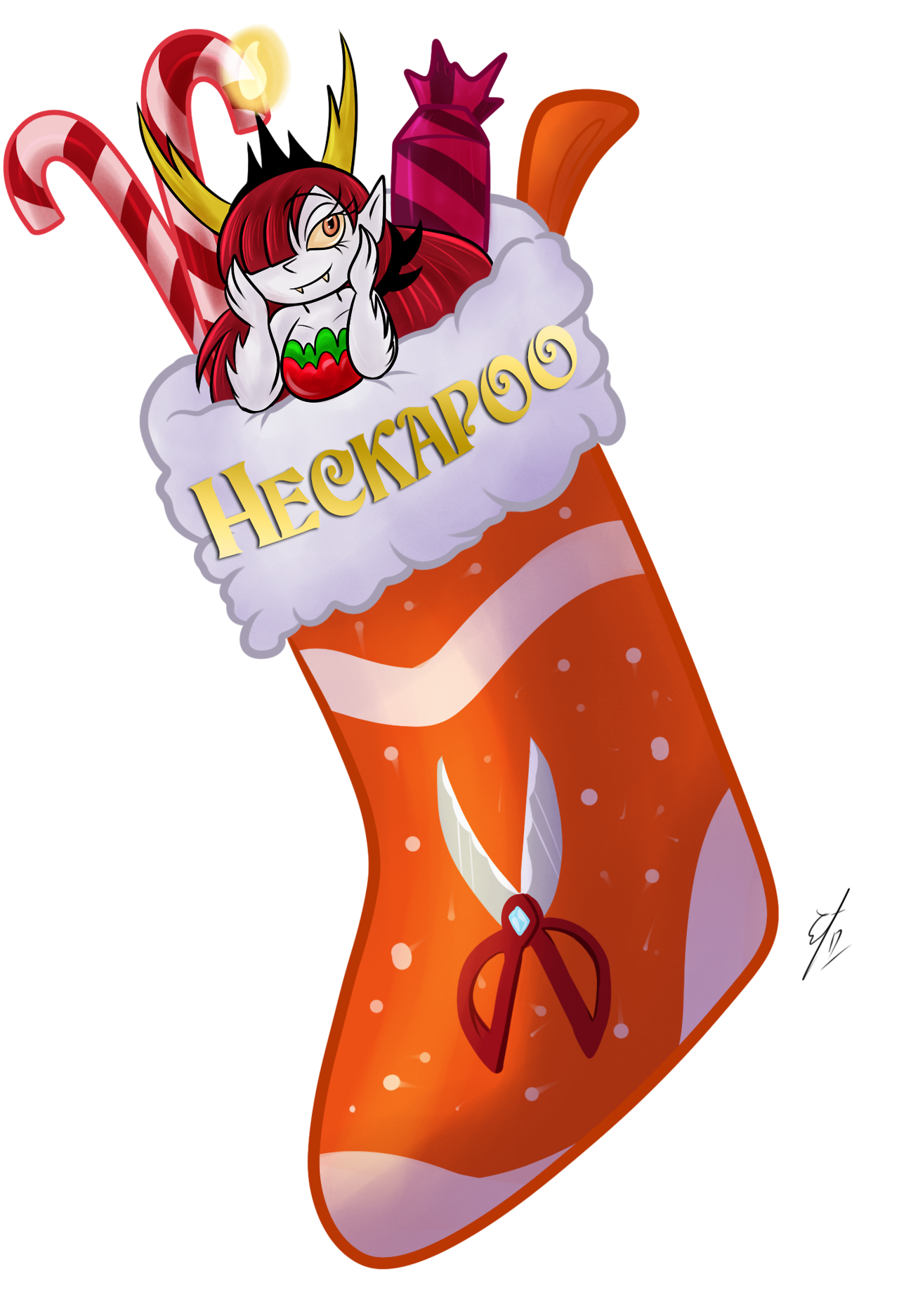 twisted-art-wounders: And a Heckapoo I want hekapoo in my stocking this year &lt;3