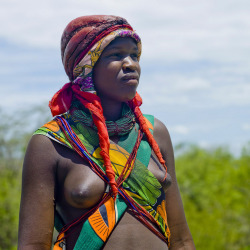 A Mugambue girl from Angola.