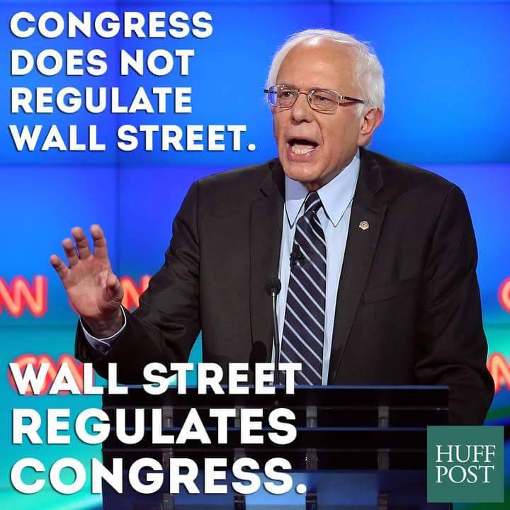 ayomxmuzix:  “Congress does not regulate Wall Street. Wall Street regulates Congress.”