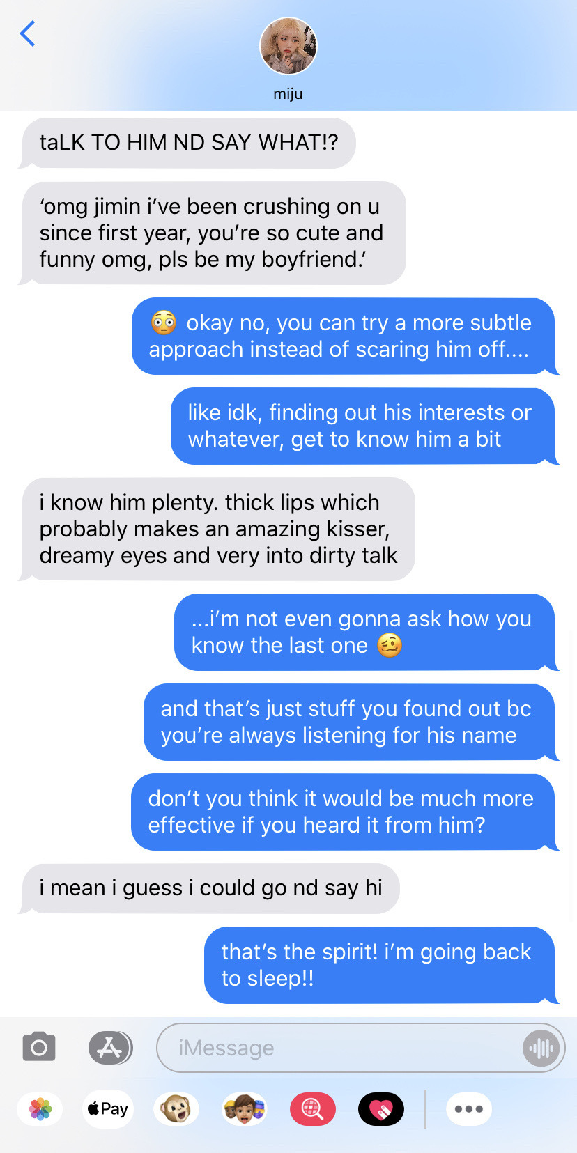 Dirty Talk To A Girl