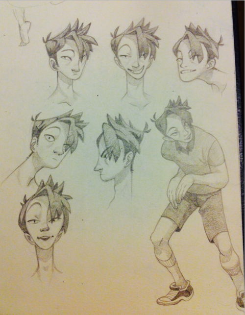 Some sketchbook bokuto abd kuroo! Sorry for being a bit absent, our apartment wifi has given up on u