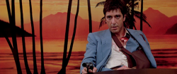 vintagegal:  “Lesson number two: Don’t get high on your own supply.” Scarface (1983) dir. Brian De Palma