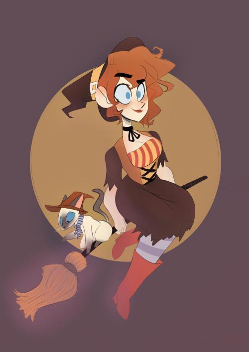 Got this Halloween Portia here and for some reason it took forever to do…Anyways Happy Hallow