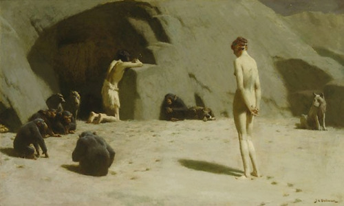 The Temptation of Saint Anthony by John Charles Dollman