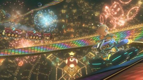 soahc5321:  So, with all of the Mario Kart news coming out over the past few days, I saw a bunch of images from the redesigned Rainbow Road course, and with all the colors, I knew what I had to do.  A whole bunch of princess cut gems and bezel settings