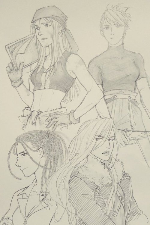 boolsart: Some of the awesome ladies of FMA!